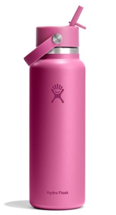 Hydro Flask Wide-Mouth Vacuum Water Bottle with Flex Straw Cap - 40 fl. oz. 0