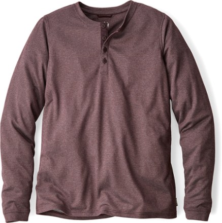 henley sweatshirt men's clothing