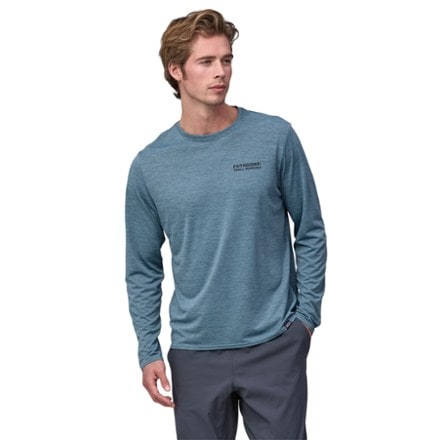 Patagonia Capilene Cool Daily Graphic Long-Sleeve Shirt - Men's 1