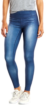 north face indigo tights