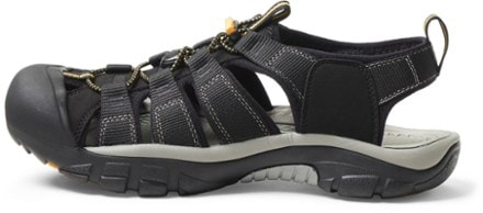 KEEN Newport H2 Sandals - Men's Left view (Black)