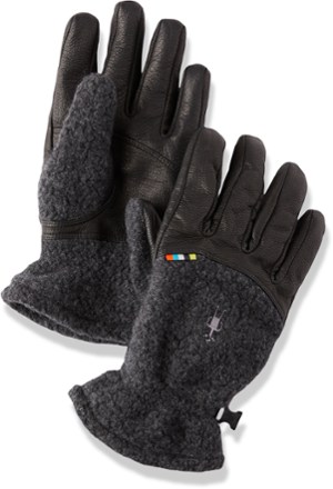 Smartwool Merino 250 Pattern Glove Light Gray Mountain Fairisle