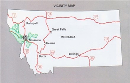 Lolo National Forest Map - Plains/Thompson Falls Ranger District | REI ...