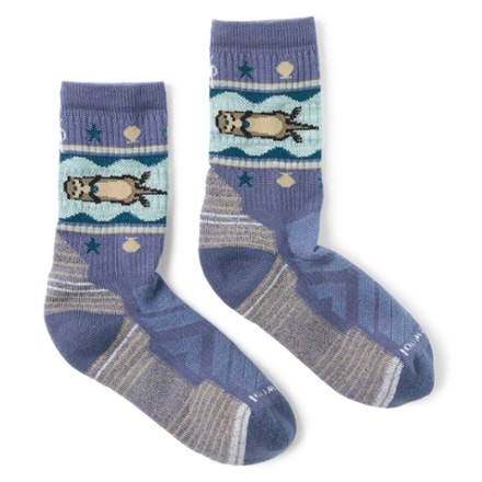 Smartwool Hike Light Cushion Otter Float Crew Socks - Women's 2