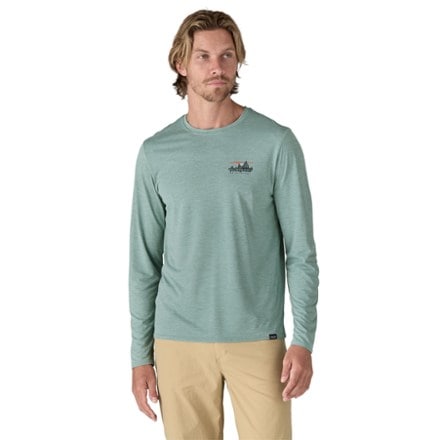 Patagonia Capilene Cool Daily Graphic Long-Sleeve Shirt - Men's 1