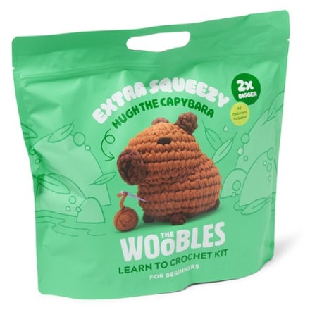 The Woobles Hugh the Capybara Extra Squeezy Crochet Kit 2