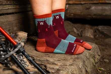 Darn Tough Bear Town Micro Crew Socks - Women's 3