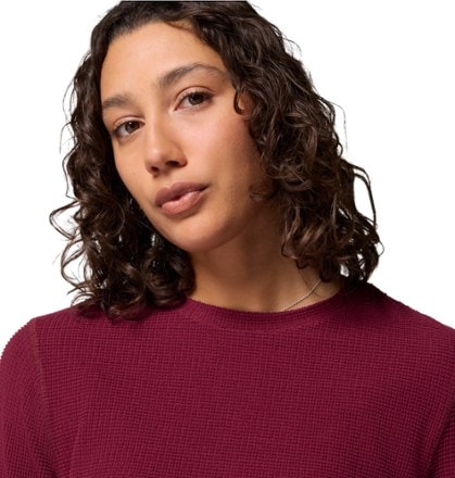 Columbia Brea Falls Grid Crew Long-Sleeve Shirt - Women's 4