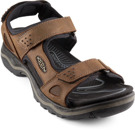 mens sandals with removable back strap