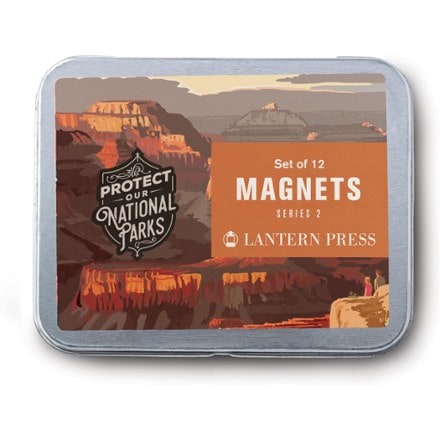 Lantern Press Protect Our National Parks Magnet Set 0