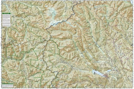 National Geographic Glacier Peak Wilderness Topographic Map 2