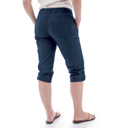 Aventura Delmar Organic Roll Tab Crop Pants - Women's 4