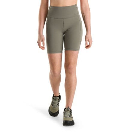 Arc'teryx Essent High-Rise 8" Shorts - Women's 1