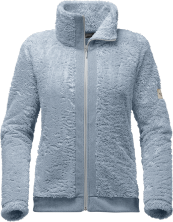 the north face women's furry fleece full zip jacket