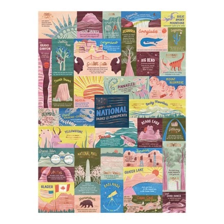 Lantern Press Explore The National Parks and Monuments Puzzle - 1,000 Piece 0