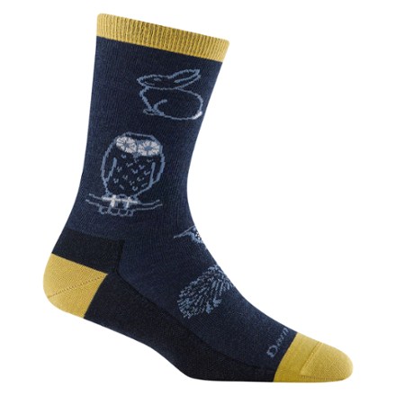 Darn Tough Woodland Creatures Crew Lightweight Lifestyle Socks - Women's 0