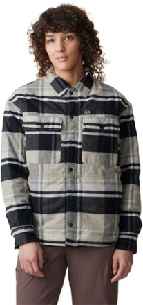 Mountain Hardwear Dolores Insulated Flannel Shacket - Women's 4