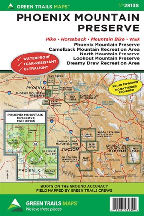 Green Trails Map 2813S - Phoenix Mountain Preserve 0