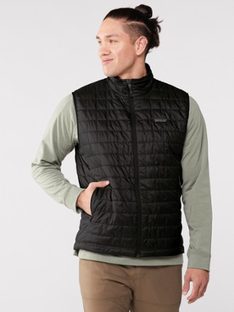 Patagonia black vest mens sale