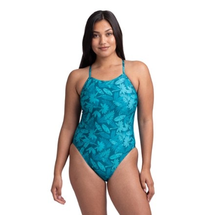 JOLYN Brandon 2 Print Onesie Swimsuit - Women's 0