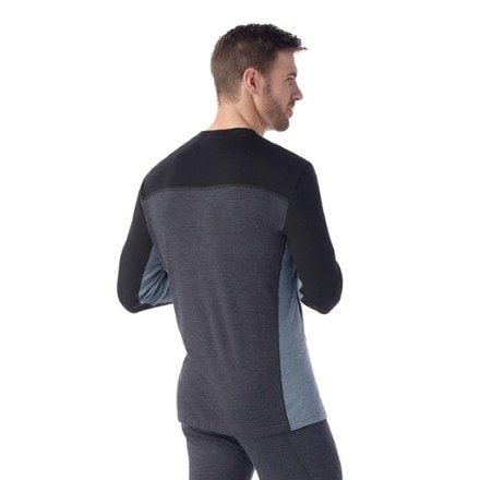 Smartwool Classic Thermal Merino Colorblock Crew Base Layer Top - Men's 1