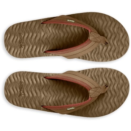 Sanuk Ziggy Plush Flip-Flops - Men's 4