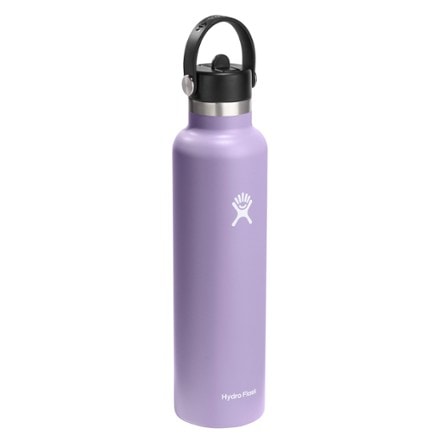 Hydro Flask Standard-Mouth Vacuum Water Bottle with Flex Straw Cap - 24 fl. oz. 1