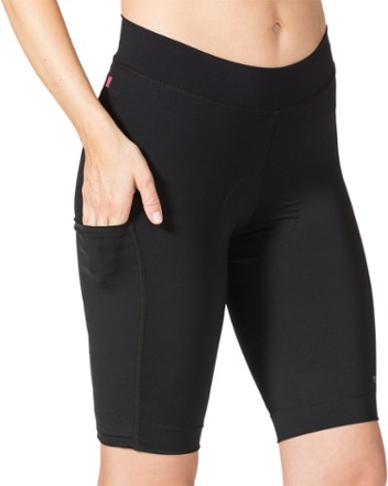 women's moisture wicking bike shorts