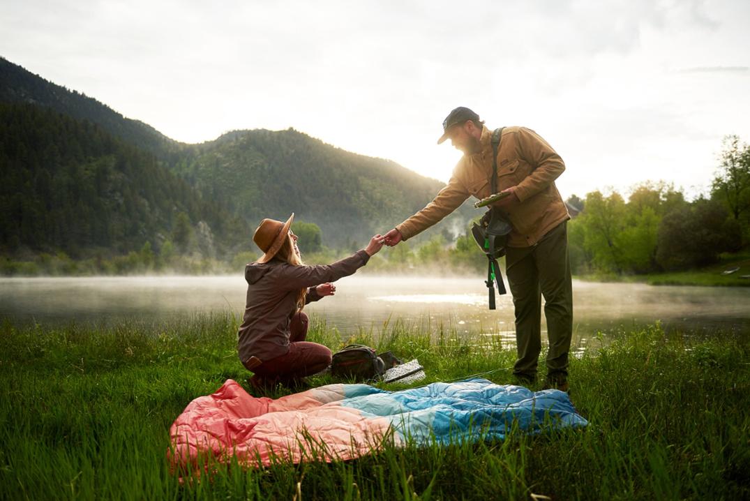 Location Image for Original Puffy Recycled Blanket