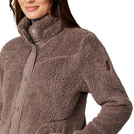 Free Country Sierra Sherpa Fleece Pile Snap-Front Jacket - Women's 4