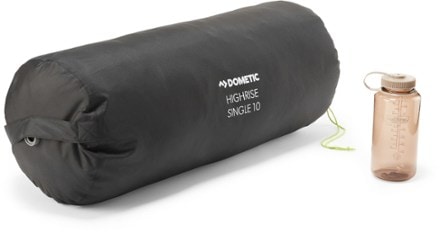 Dometic Highrise 10 Self-Inflating Mattress - Single Stuff sack (32 fl. oz. water bottle not included)