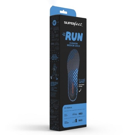 Superfeet Run Cushion Medium Arch Insoles 2