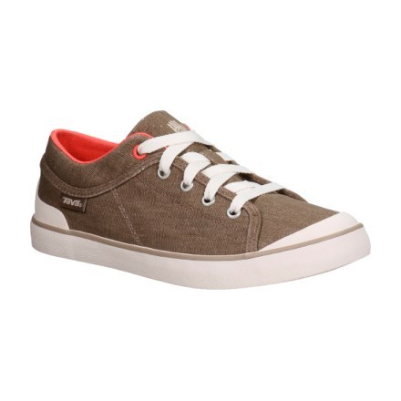 women's teva freewheel washed canvas sneakers