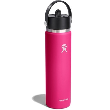 Hydro Flask Wide-Mouth Vacuum Water Bottle with Flex Straw Cap - 24 fl. oz. 1