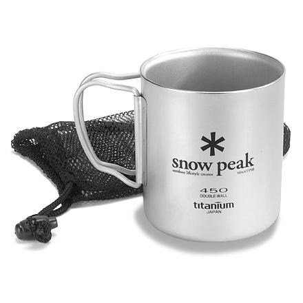 mug camping coffee rei titanium double peak snow backpack