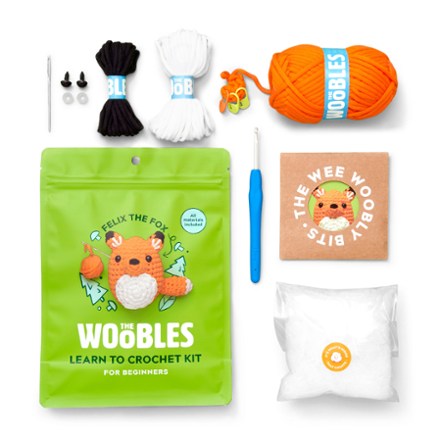 The Woobles Felix the Fox Crochet Kit 2