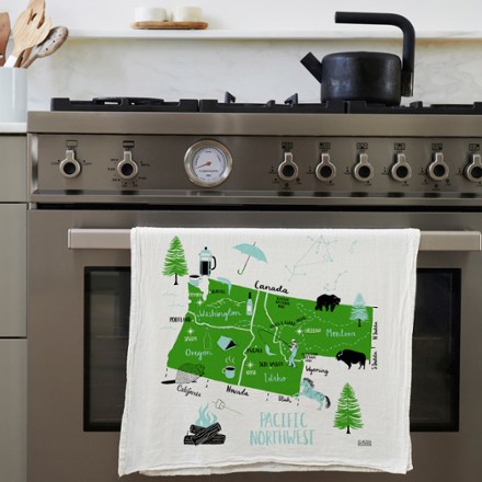 Claudia Pearson Pacific Northwest Tea Towel 4