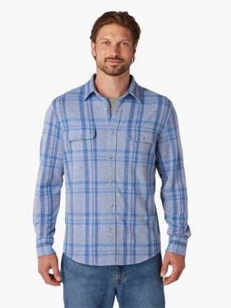 Fair Harbor Dunewood Ultra-Stretch Flannel Shirt - Men's 1