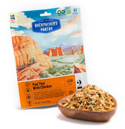 Backpacker S Pantry Pad Thai With Chicken 2 Servings Rei Co Op