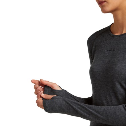 Icebreaker Merino 260 ZoneKnit Long-Sleeve Crew Base Layer Top - Women's 8