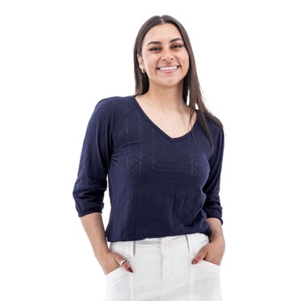 Aventura Maitland 3/4-Sleeve Shirt - Women's 0