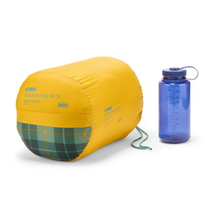 REI Co-op Kindercamp 40 Sleeping Bag - Kids' Stuff sack (32oz bottle not included)