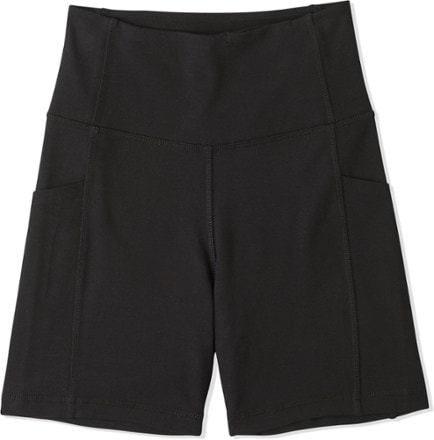 Boody Eco Wear Active High-Waisted 5" Shorts with Pockets - Women's 0