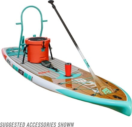 BOTE HD Gatorshell Stand Up Paddle Board with Paddle - 10' 6" Suggested accessories not included.