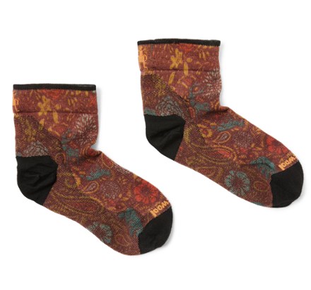 Smartwool Bike Zero Cushion Print Ankle Socks - Women's 1