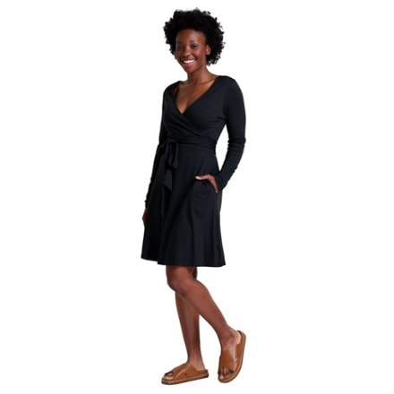 Toad&Co Cue Wrap Long-Sleeve Dress 2