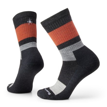 Smartwool Everyday Blocked Stripe Crew Socks 0