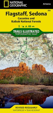 National Geographic Flagstaff / Sedona Topographic Map 0