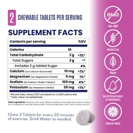 SaltStick FastChews Chewable Electrolyte Tablets - 60 Tablets 1