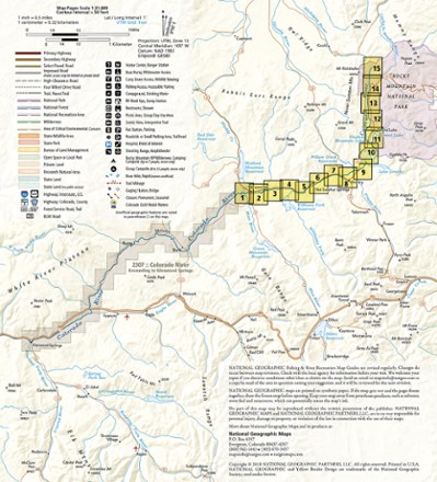 National Geographic Colorado River Fishing & River Recreation Map Guide: Headwaters to Kremmling 2